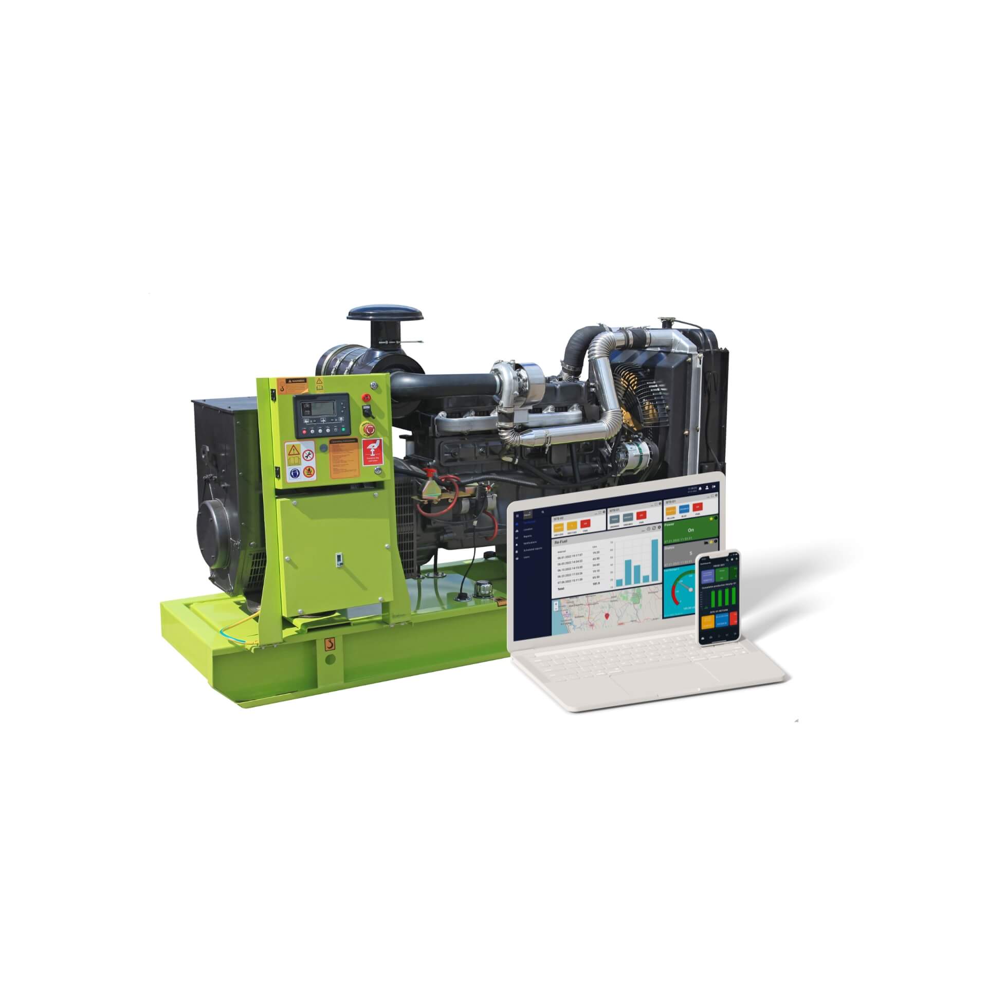 Diesel Generator Remote Monitoring | HAZER IoT Platform