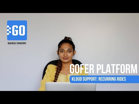 GOFER: Recurring rides